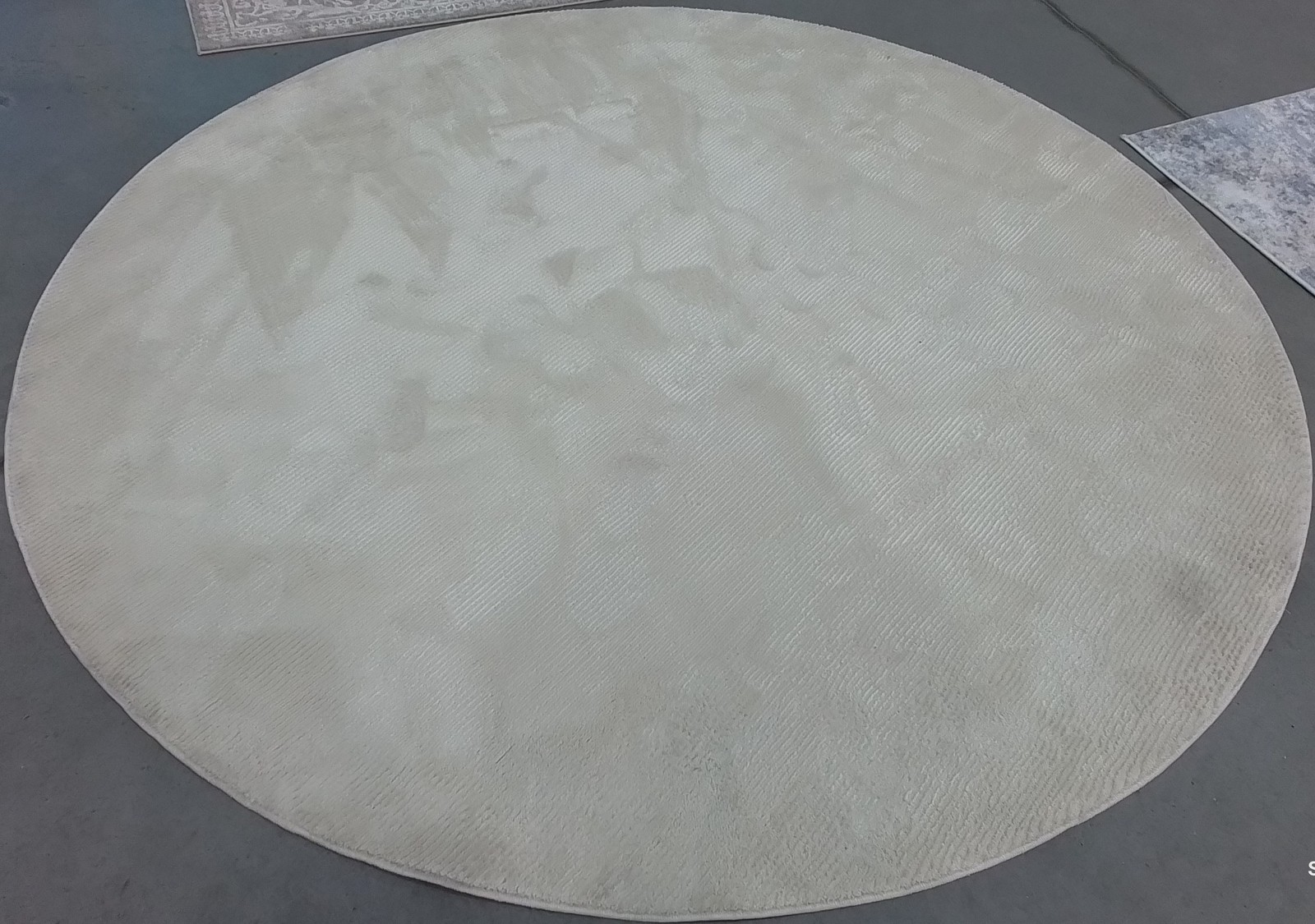 IVORY 6′-7″ x 6′-7″ Flaw in Rug, Reduced Price 1172798686 REV102A-7R