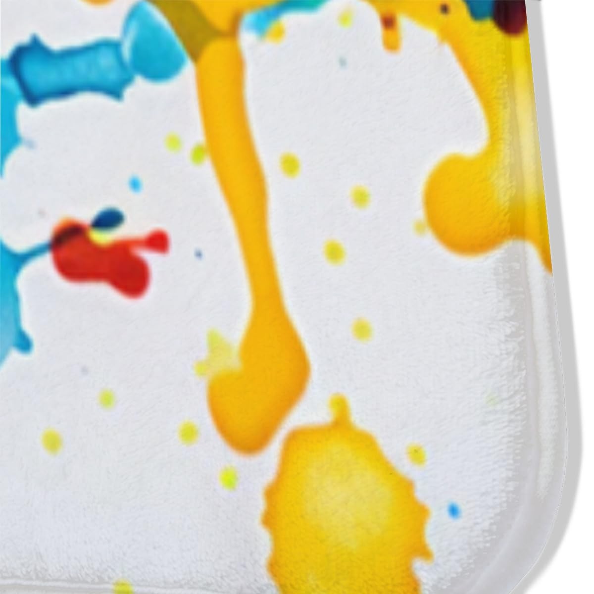 Painted Children’s Rug – Colorful Graffiti Living Room Area Rug for Home and …