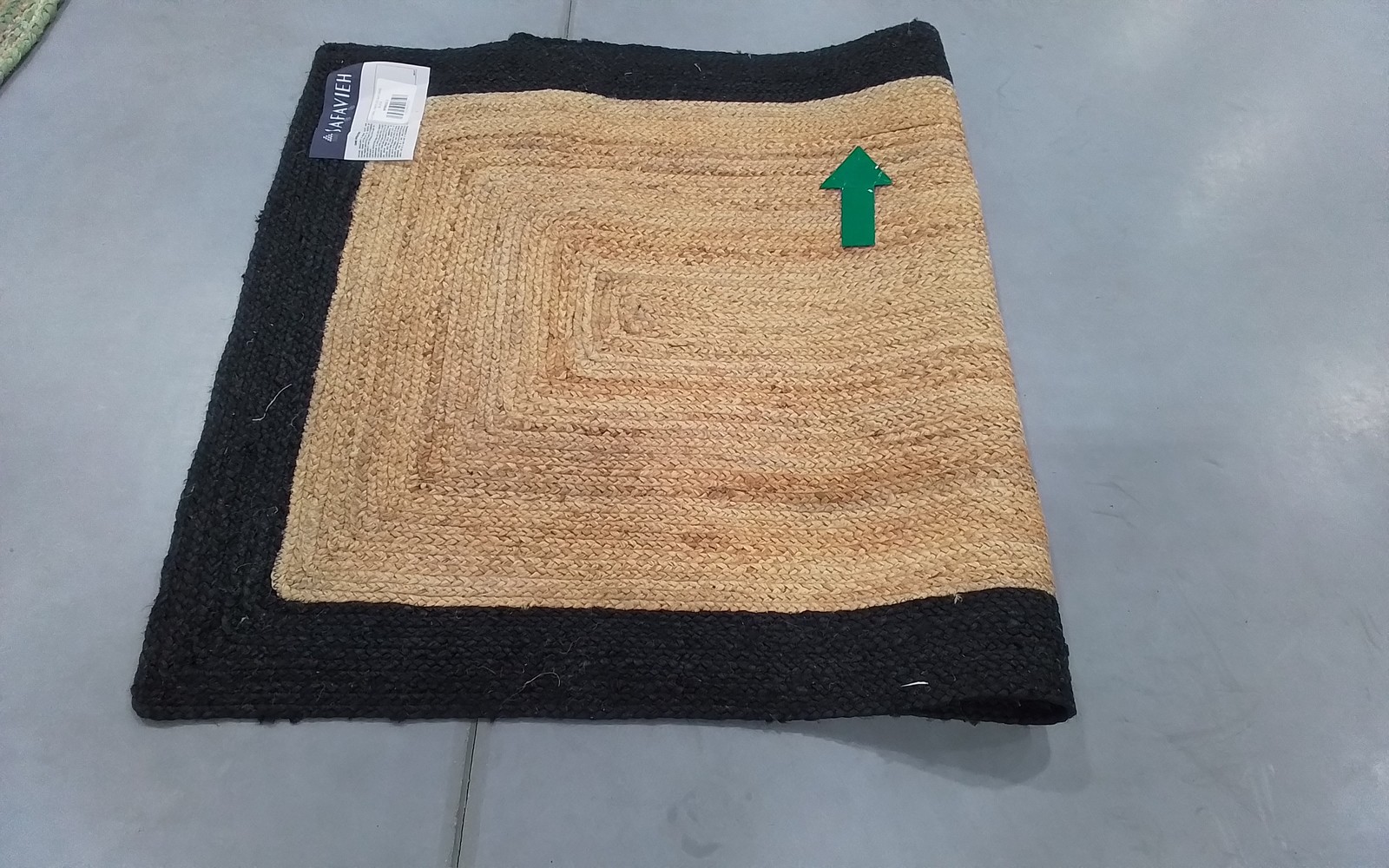 NATURAL/BLACK 3′-0″ x 5′-0″ Broken Thread Rug Reduced Price 3172810739 NFB852Z-3
