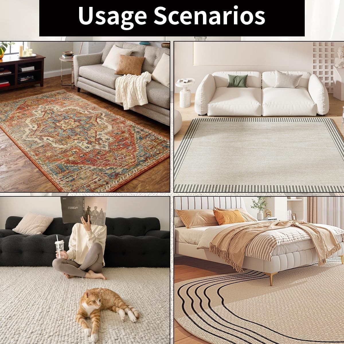 8’x10′ Polyester Felt Rug Liner – Ultimate Comfort & Durability for All Floors