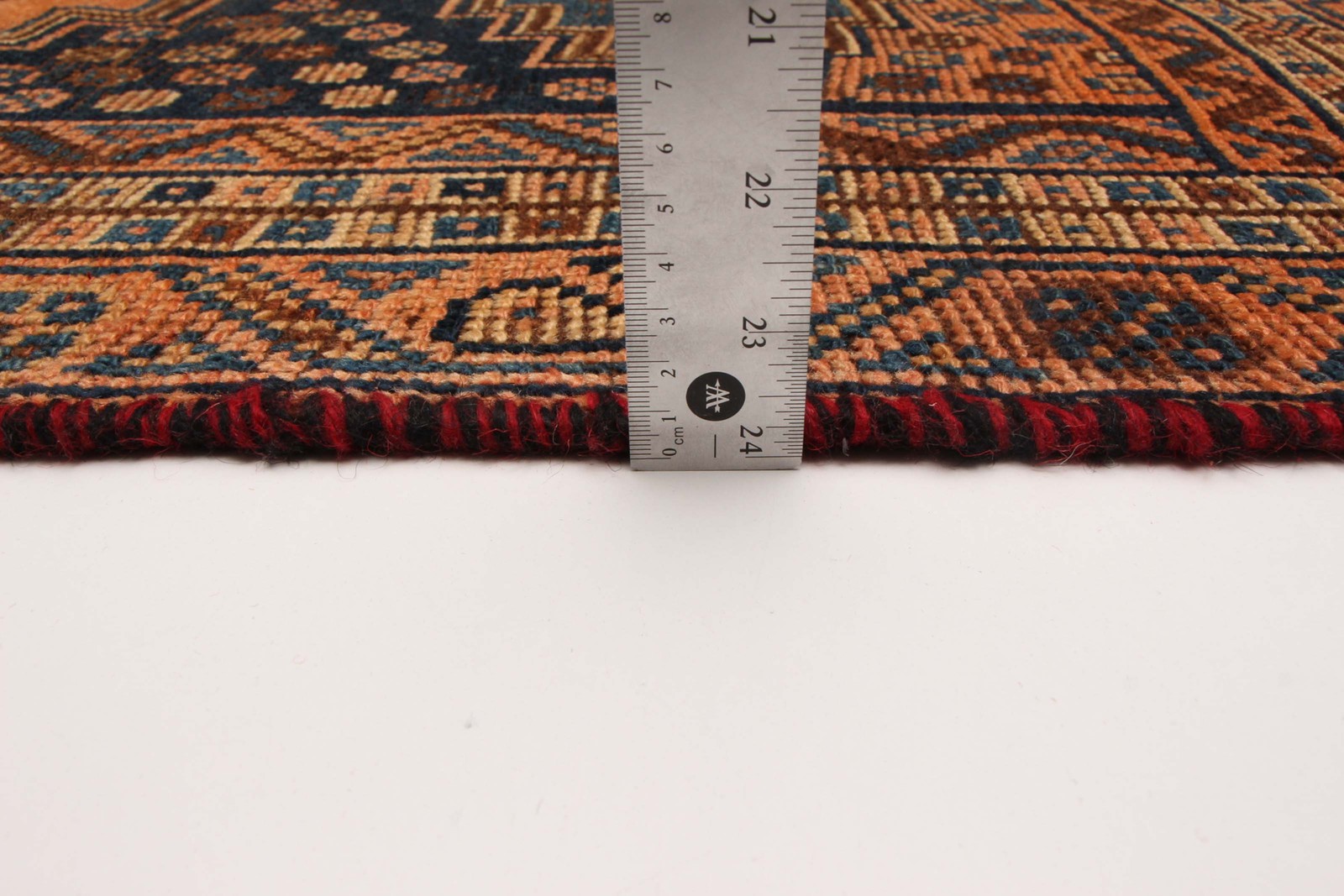 Vintage Traditional Hand-Knotted Area Rug 3’3″ x 7’4″ Oriental Wool Carpet