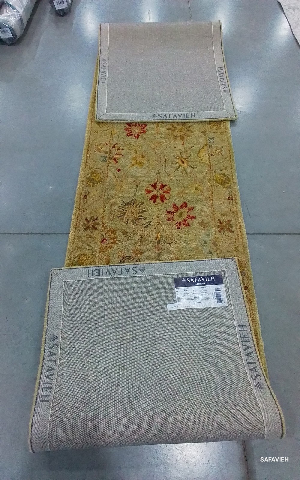 TAUPE / BEIGE 2′-3″ x 12′-0″ Flaw in Rug, Reduced Price 1172804654 AT859B-212