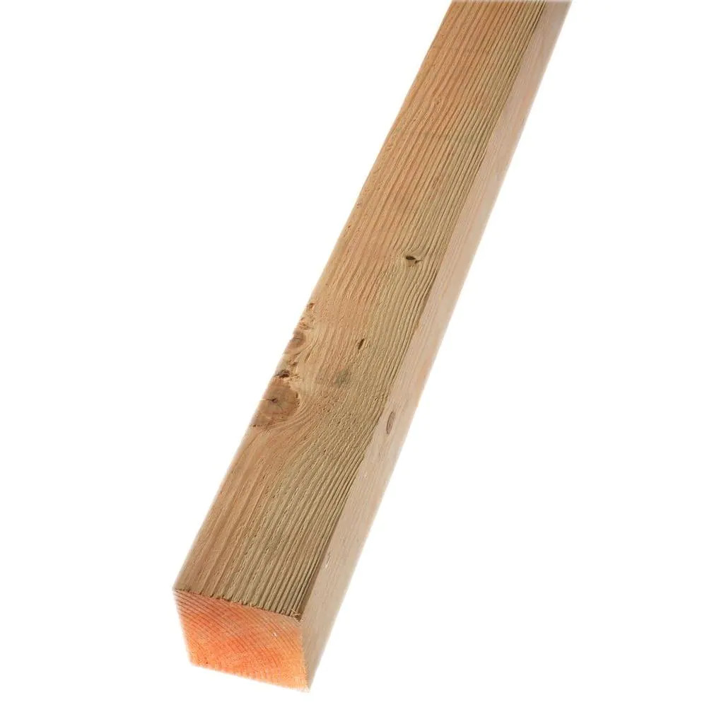 4 In. X 4 In. X 8 Ft. #2 Premium Grade Fir Dimensional Lumber