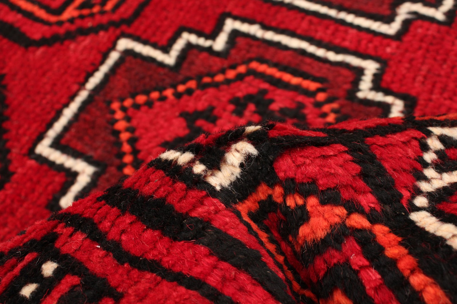 Traditional Vintage Hand-Knotted Oriental Carpet 3’4″ x 5’3″ Wool Area Rug