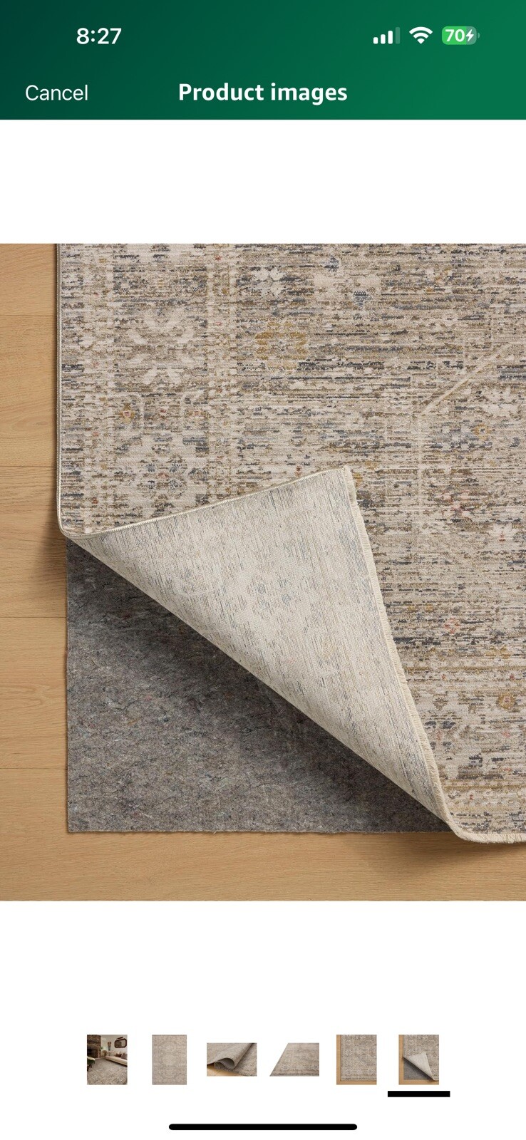 Loloi Chris Loves Julia Ida Collection IDA-01 Taupe/Multi 7′-10″ x 10′,