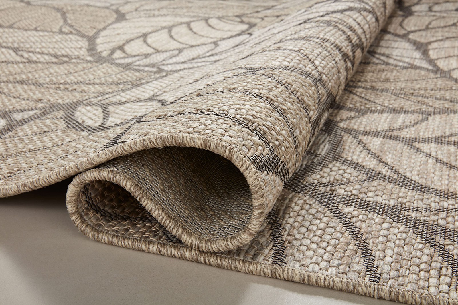 Loloi Dawn Collection Indoor/Outdoor Daw-05 Taupe 2-3 X 10-0 Runner Rug
