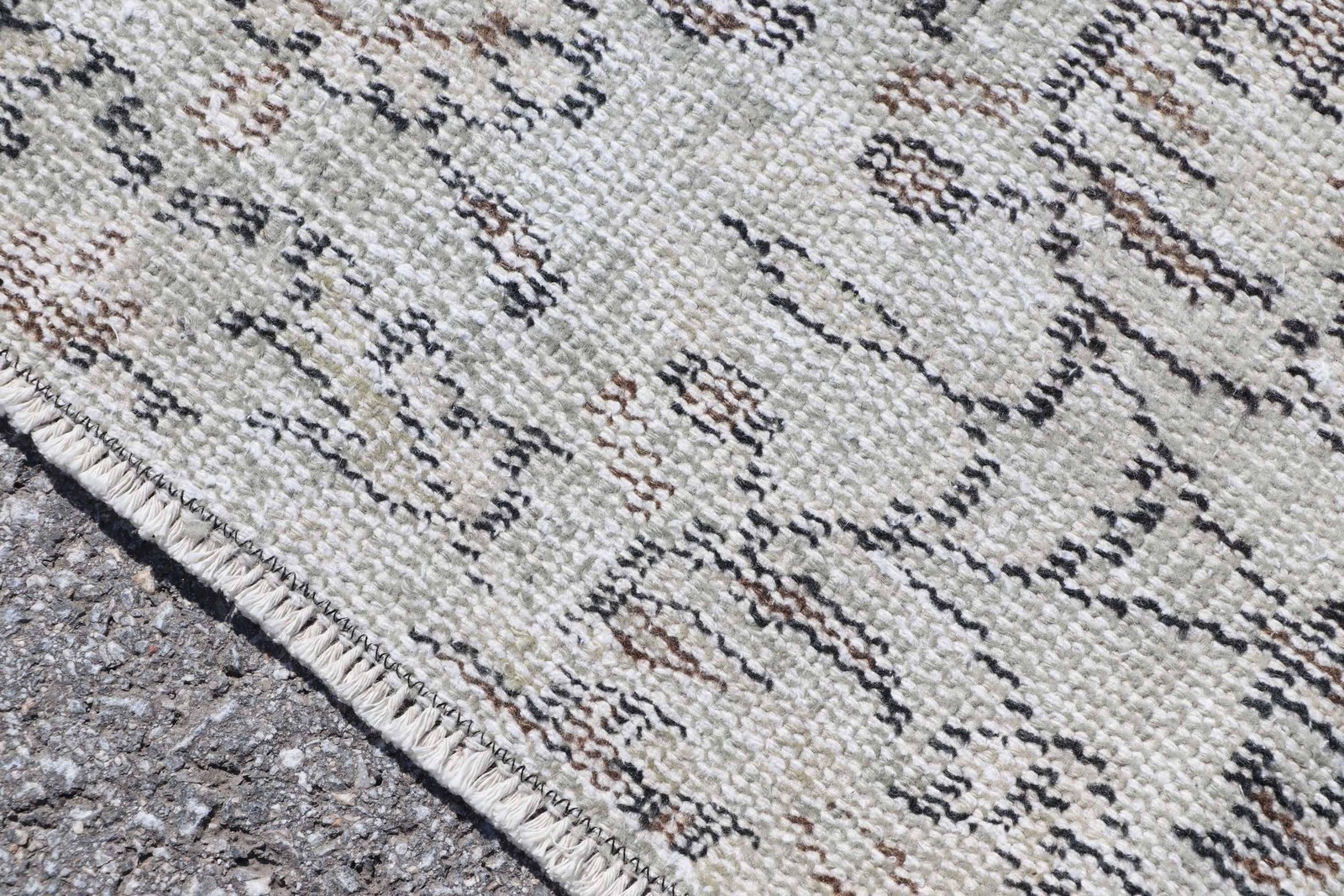 5,4×9,1 ft Rug, Large Vintage Rug, Gray Rug Camouflage Rug