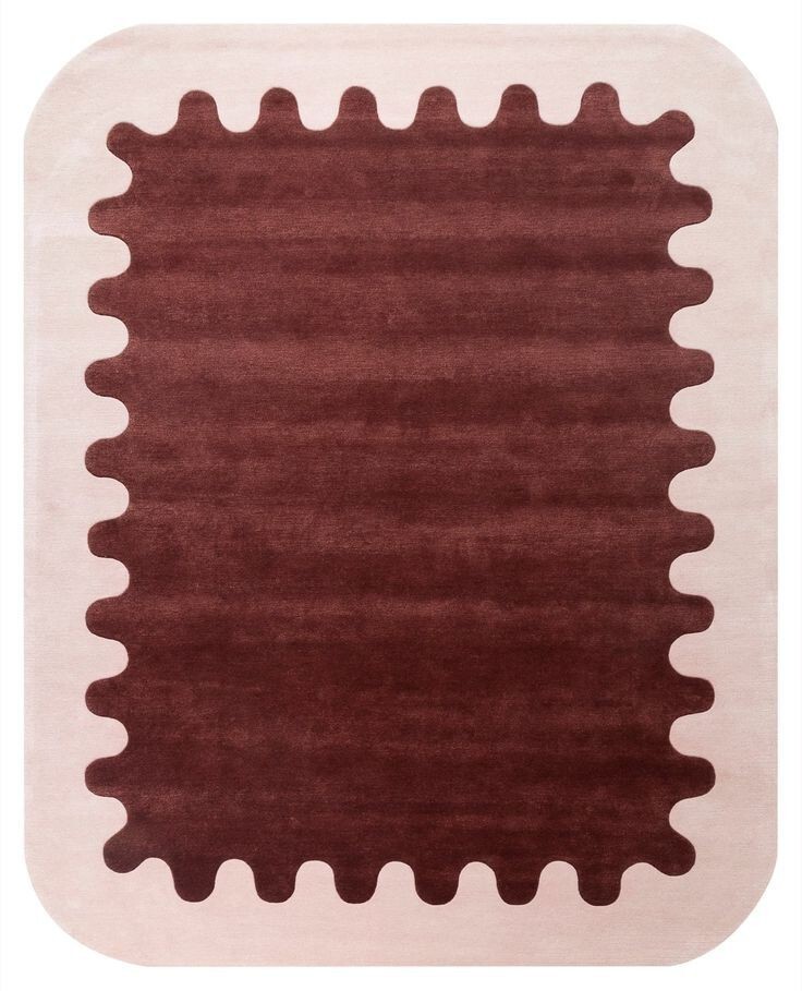 “Luxury Choco Swirl Rug – Aesthetic & Cozy Designer Carpet for Modern Homes”