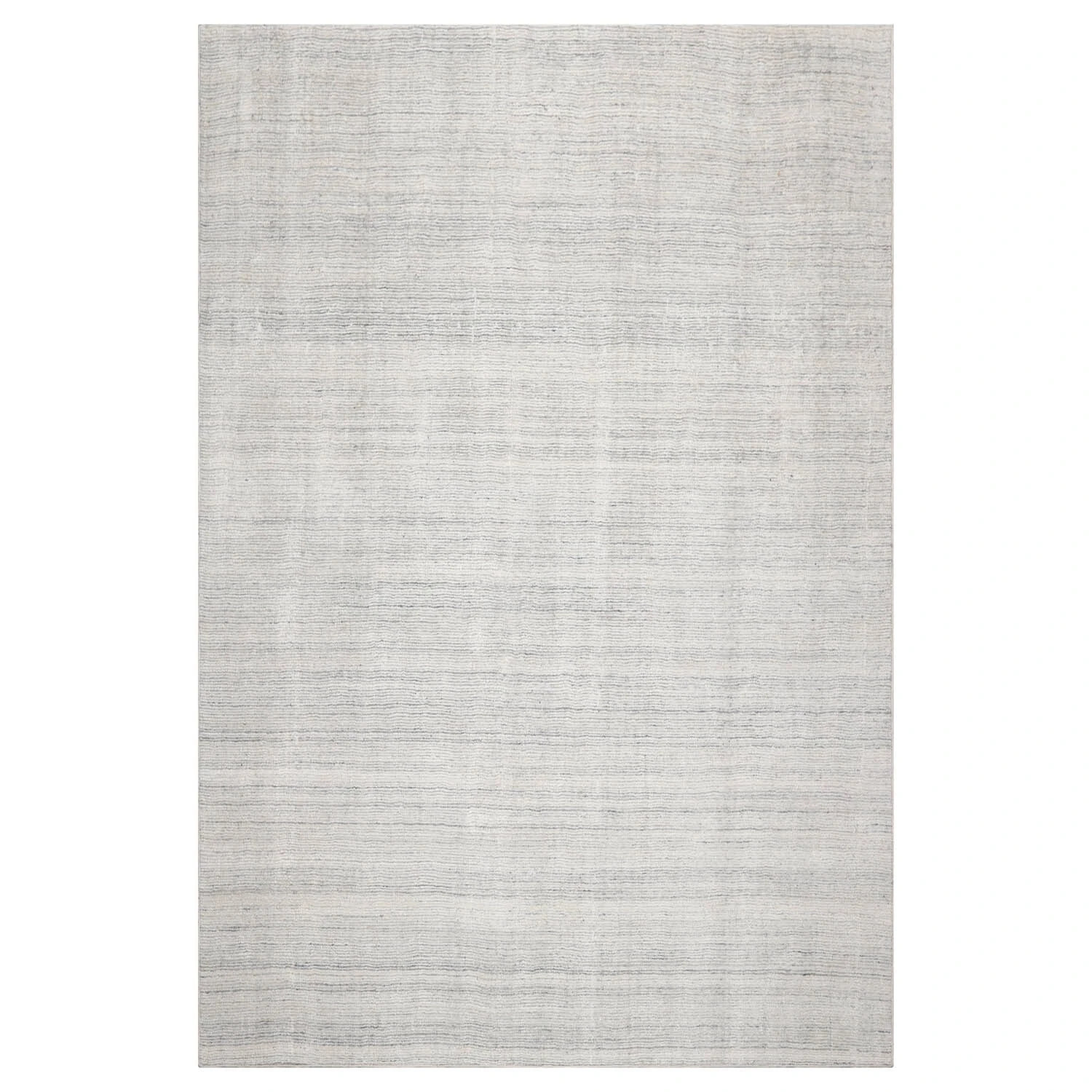LoomBloom Multi White Hand Tufted Textured New Handmade Zealand Wool Area Rug
