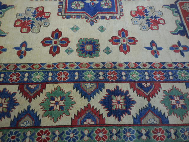 VGE DYE TURKIS CAUCASIAN GEOMETRIC TRANSITIONAL DESIGN 13×13 FT ORIENTAL RUG