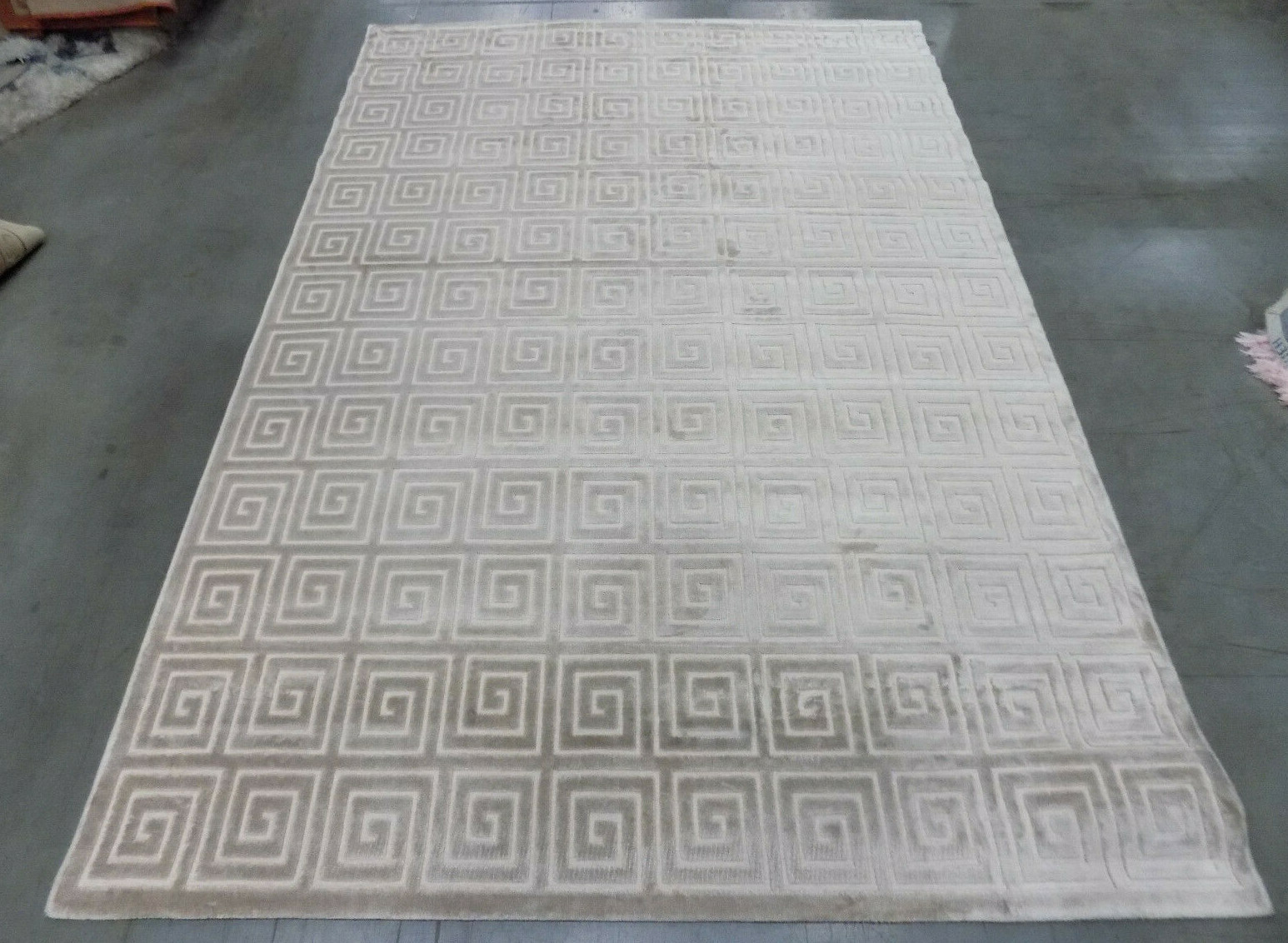 CREME / CREME 5′ X 7′-5″ Stained Rug, Reduced Price 1172560470 PARB637D-5