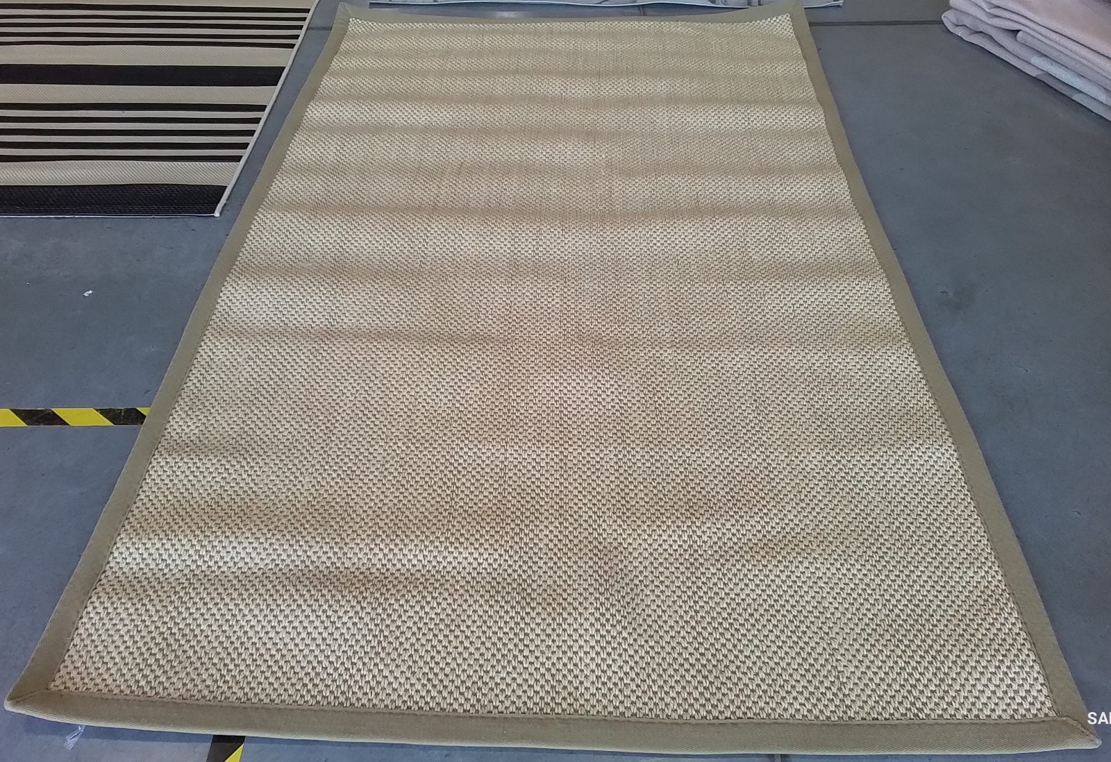 MAIZE / LINEN 5′-0″ x 8′-0″ Flaw in Rug, Reduced Price 1172776372 NF141B-5
