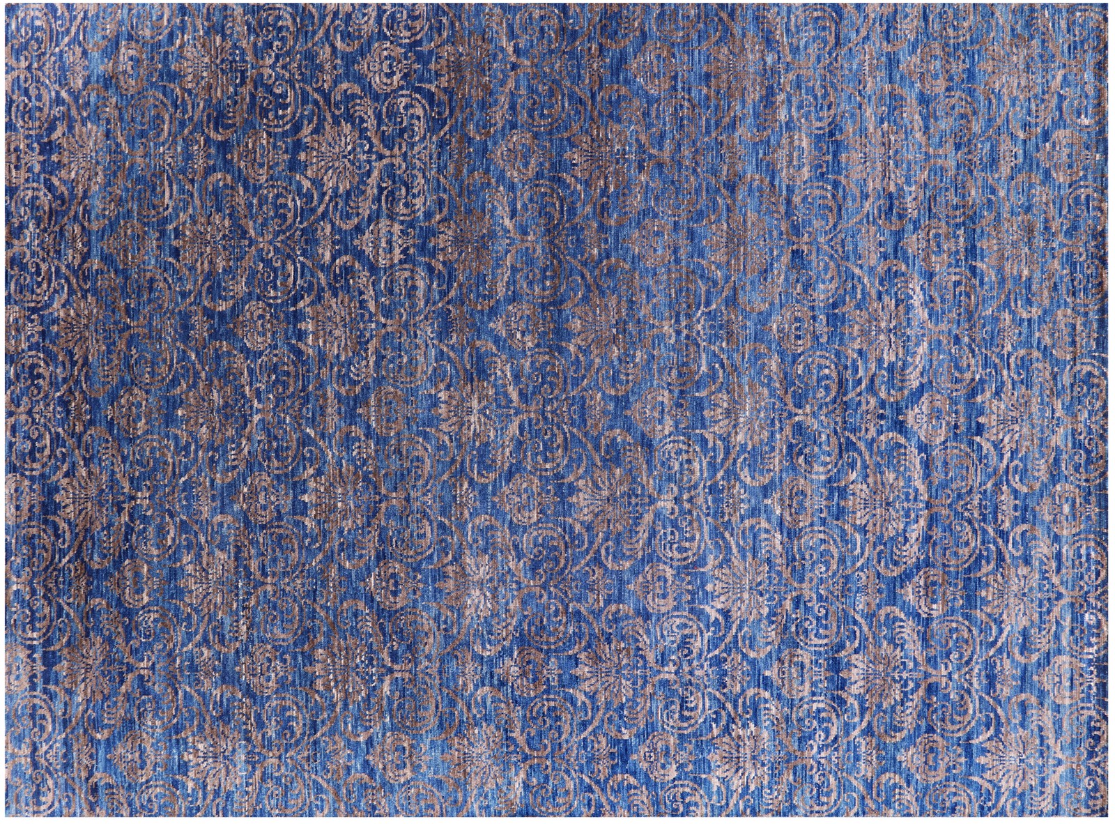 Hand Knotted Modern Wool Rug 8′ 10″ X 11′ 11″ – Q8589