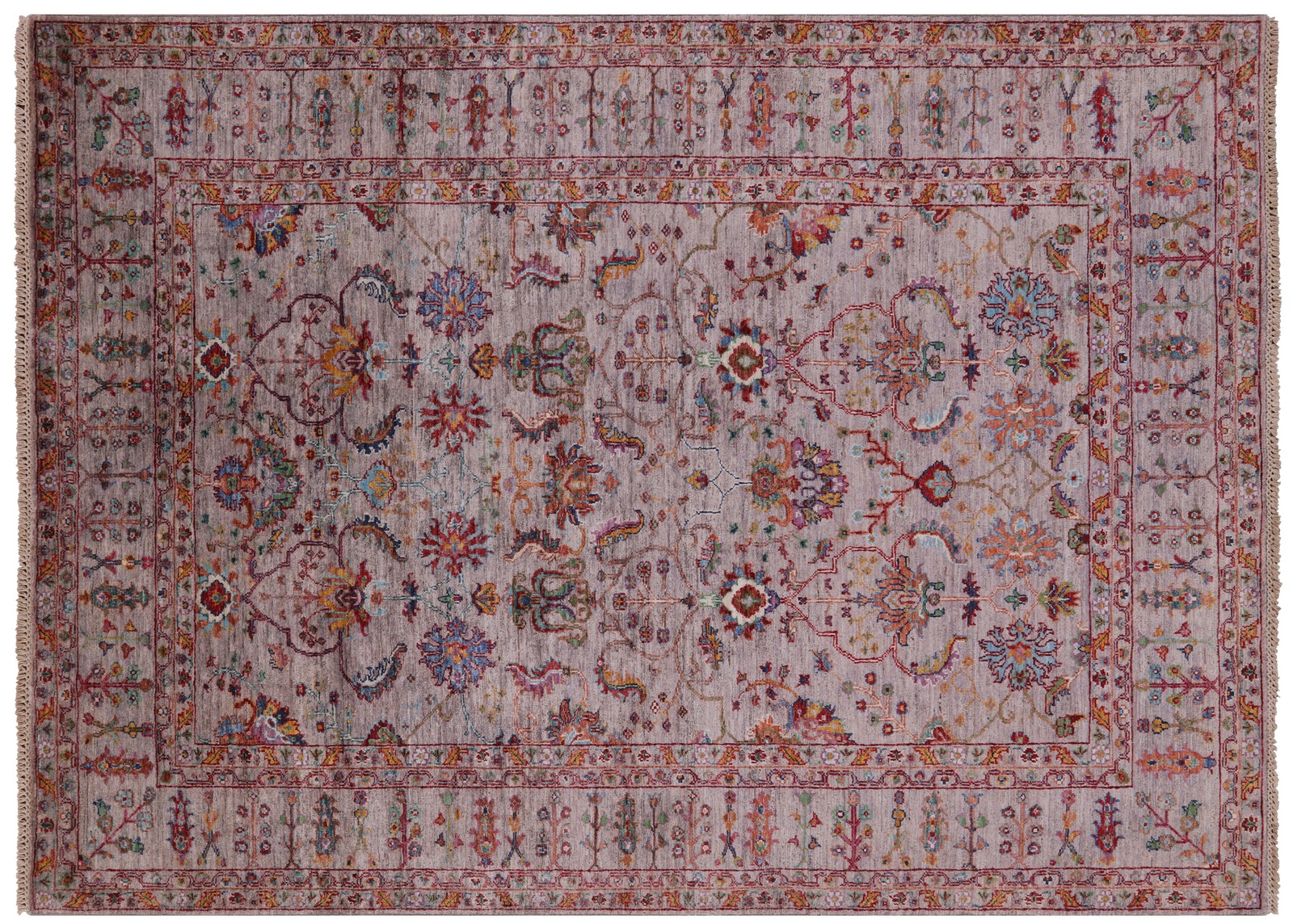 5′ 9″ X 7′ 10″ Hand-Knotted Traditional Rug – Q7612