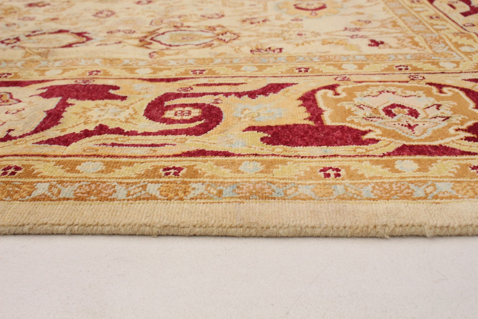 Traditional Hand-knotted Carpet 6’1″ x 9’4″ Wool Oriental Area Rug