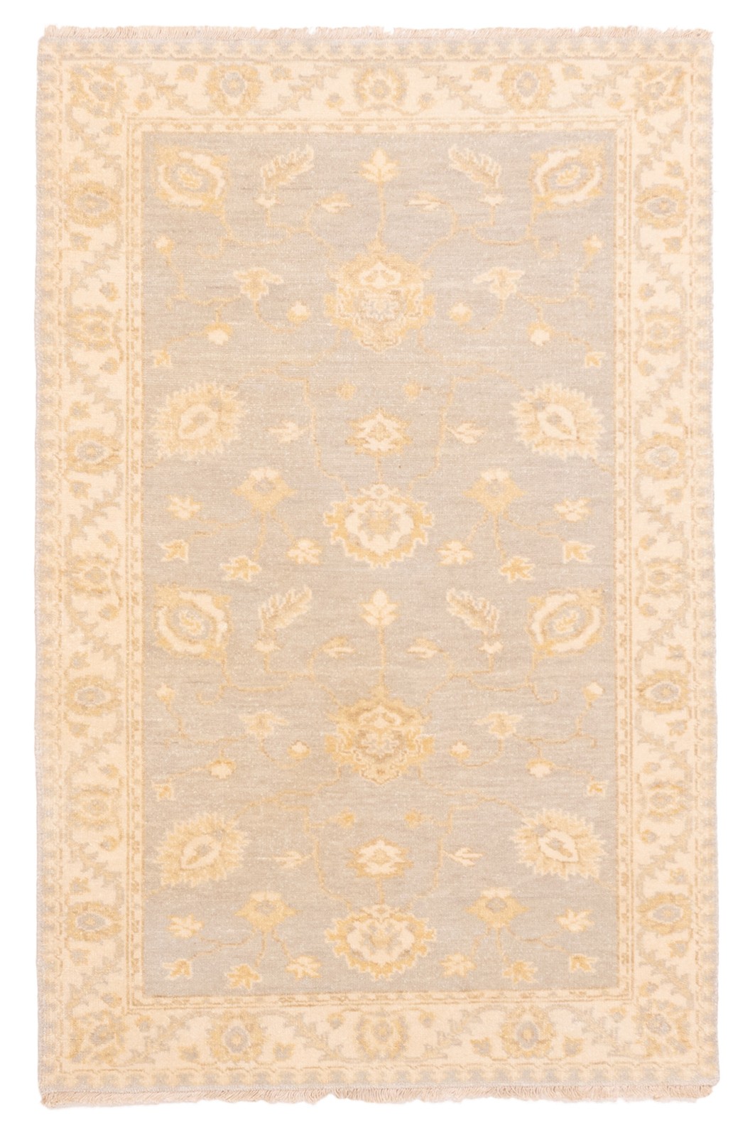 Traditional Hand-knotted Wool Oriental Carpet 3’2″ x 4’10” Area Rug