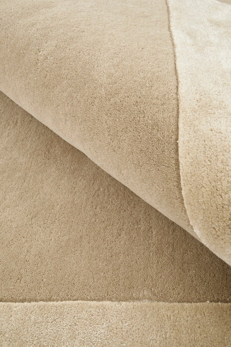 Hand Tufted Beige Wool Area Rugs Modern Abstract Rugs for Living Room 8×10 9×12
