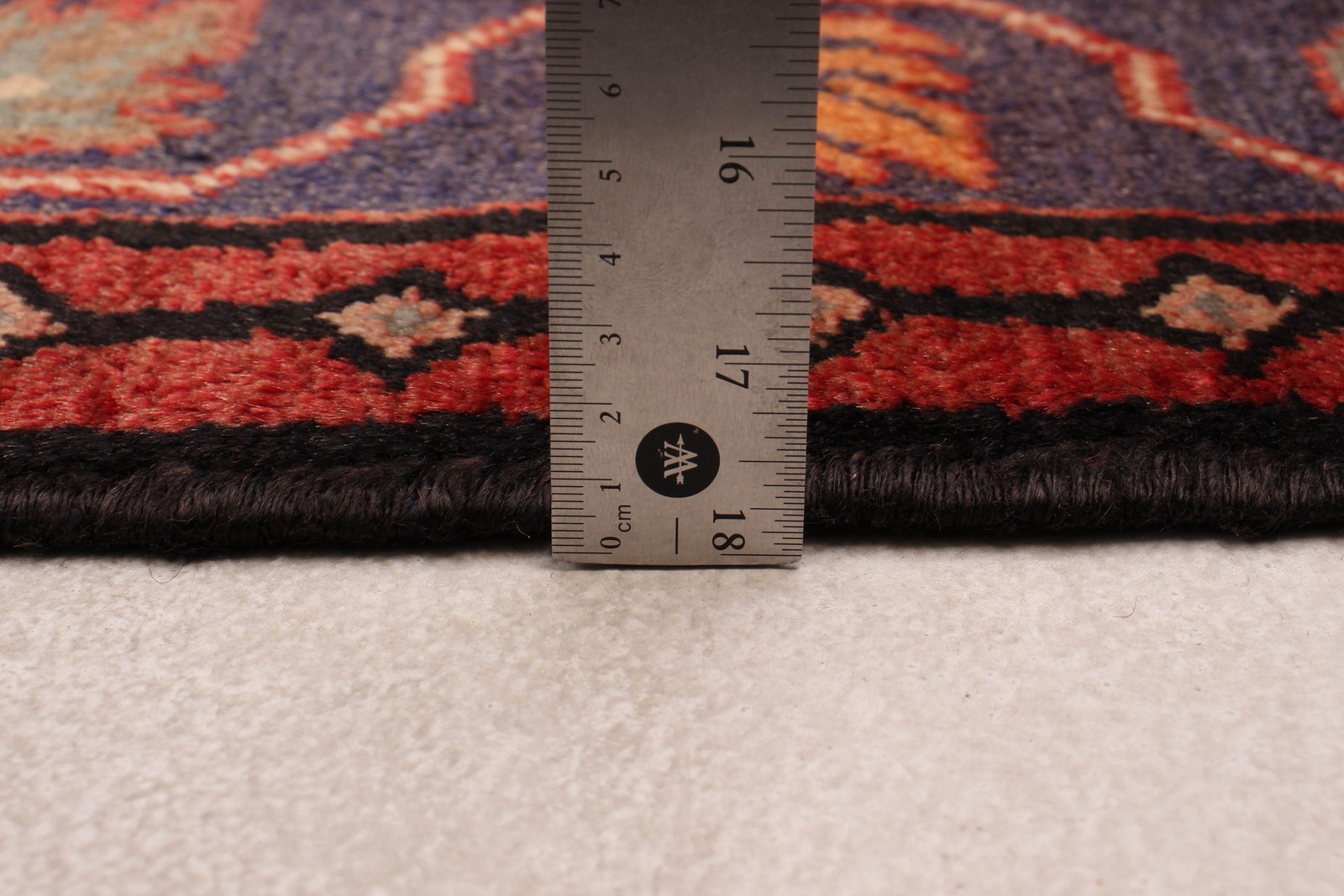3’7″ x 10’2″ Vintage Hand-knotted Runner Rug Traditional Oriental Wool Carpet