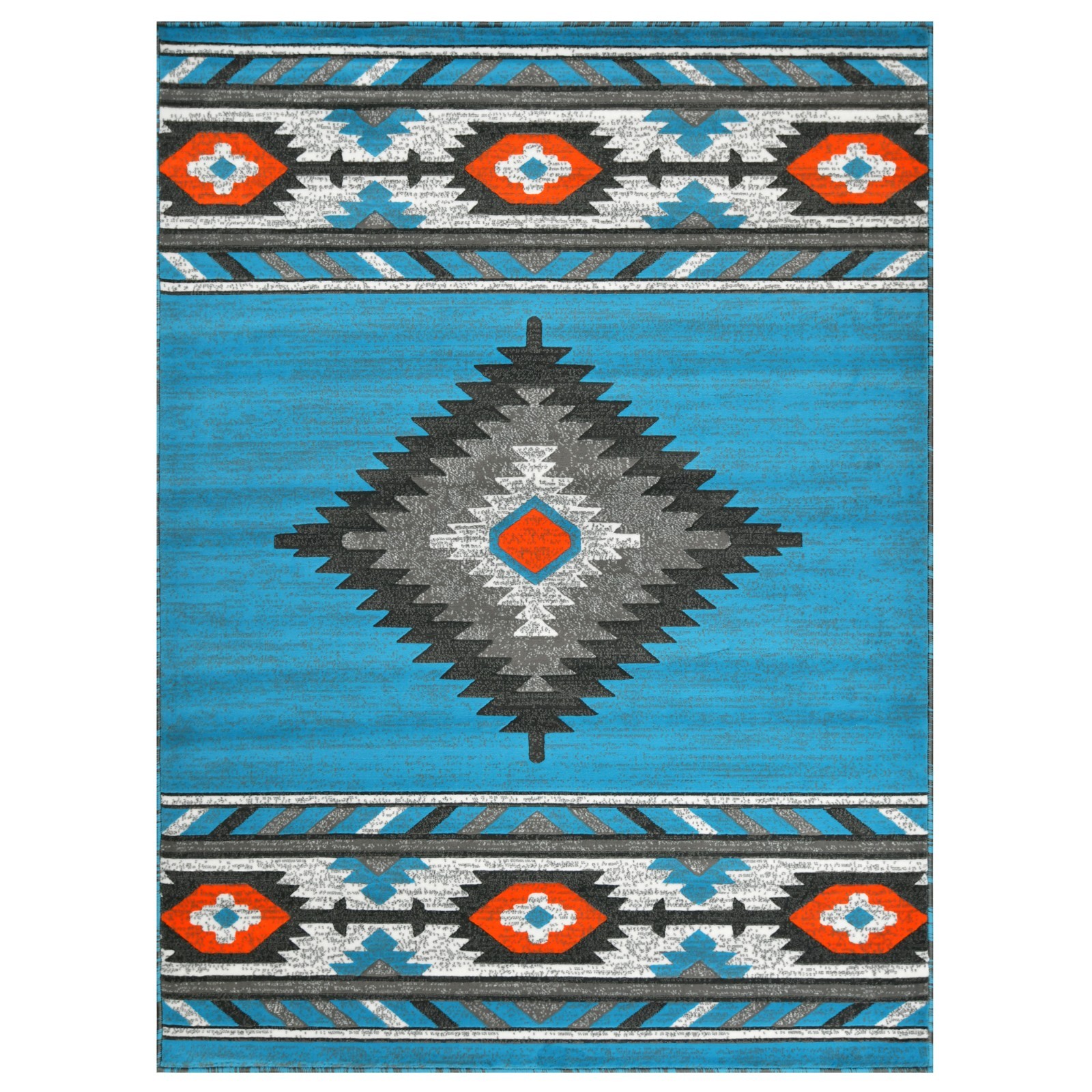 YHSF South West Native American Tribal Area Rug Easy Clean Thick Durable Soft