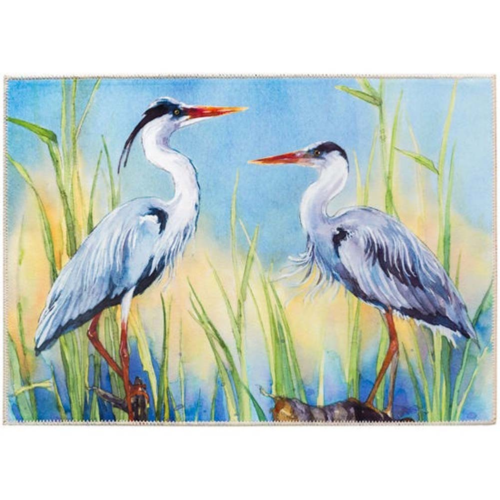 Olivia’s Home – 32″ x 22″ Accent Rug – Great Blue Herons