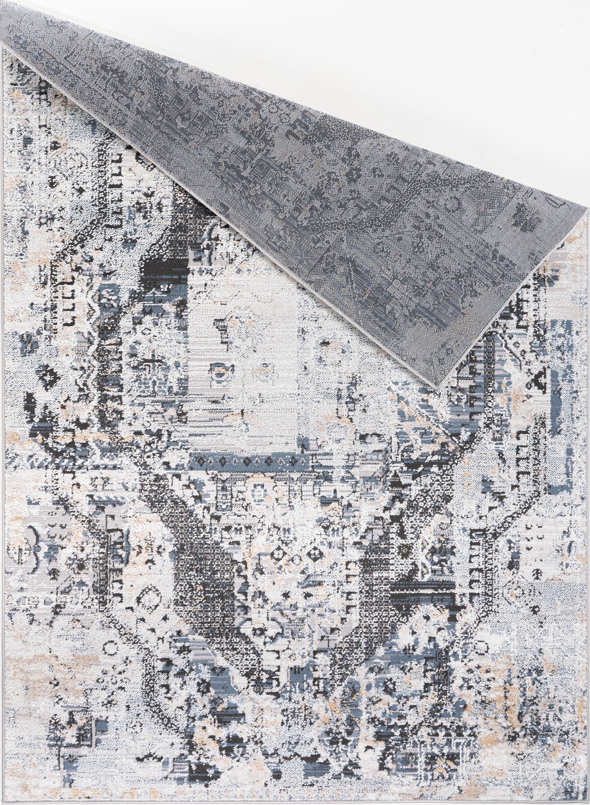 L’Baiet Anna Grey Oriental 5 ft. x 7 ft. Area Rug