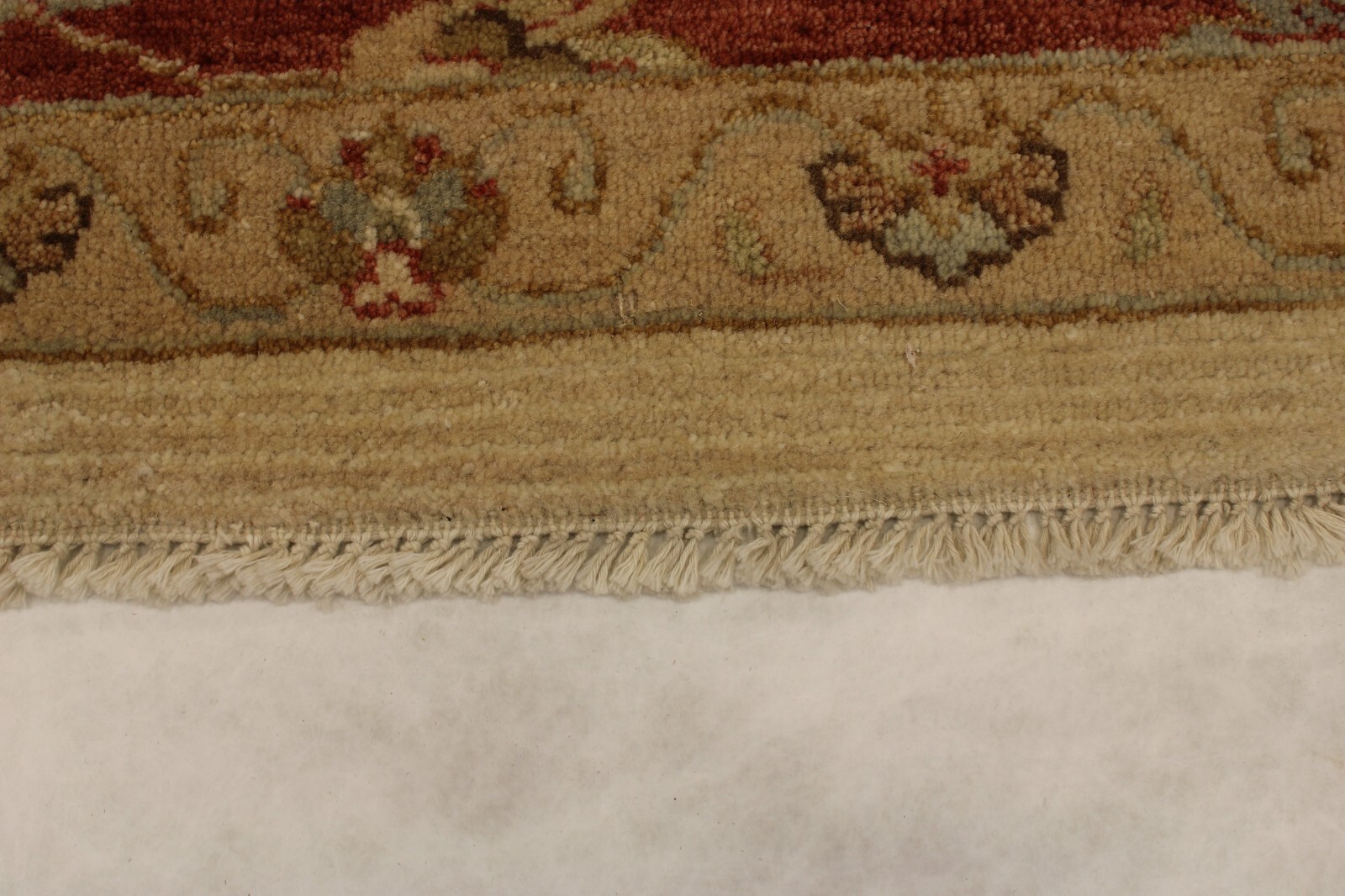 8’11” x 12’2″ ft. Oushak Puja Vegetable Dye Hand Knotted Traditional Area Rug