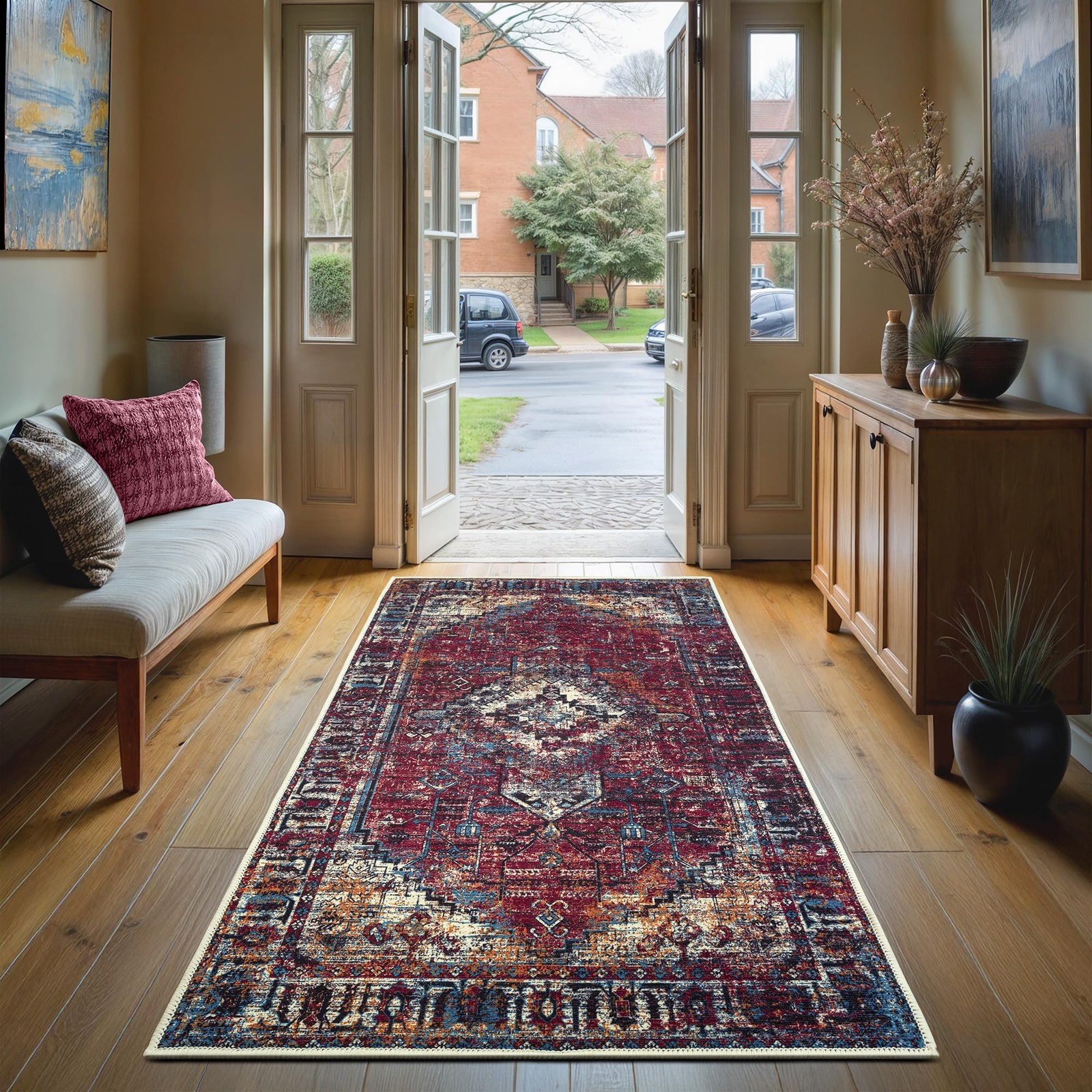 Gln Rugs – Area Rug Non Slip Pile Rug Living