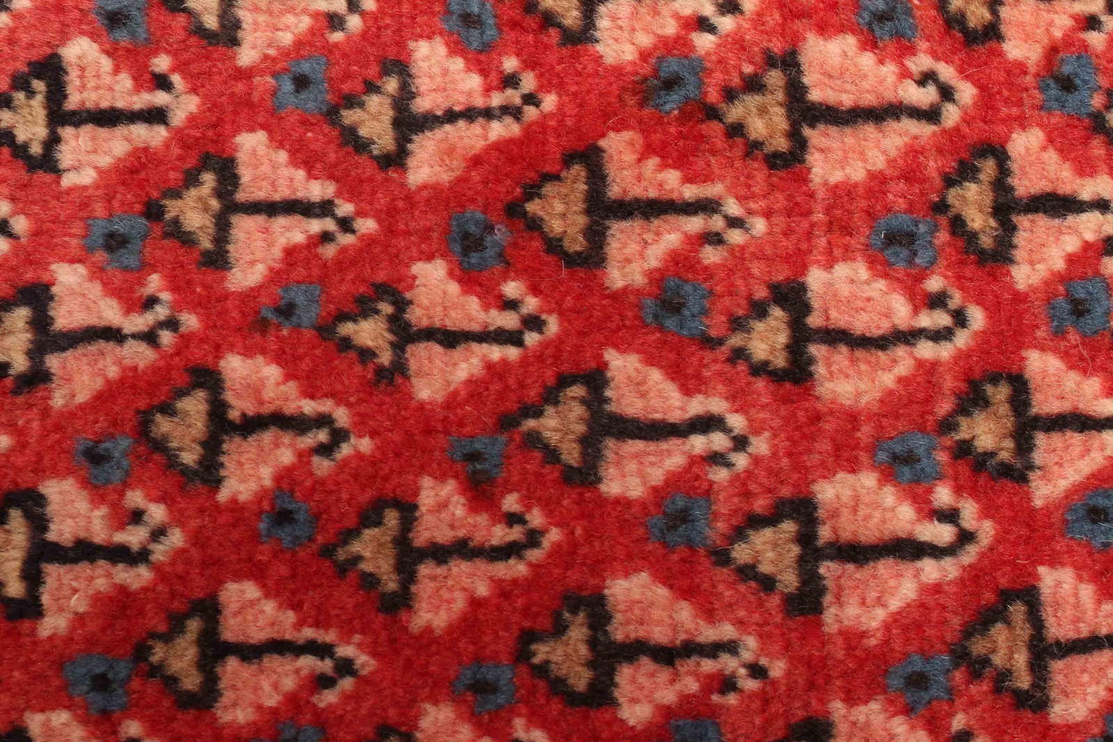 Traditional Vintage Hand-Knotted Area Rug 3’3″ x 4’9″ Oriental Wool Carpet