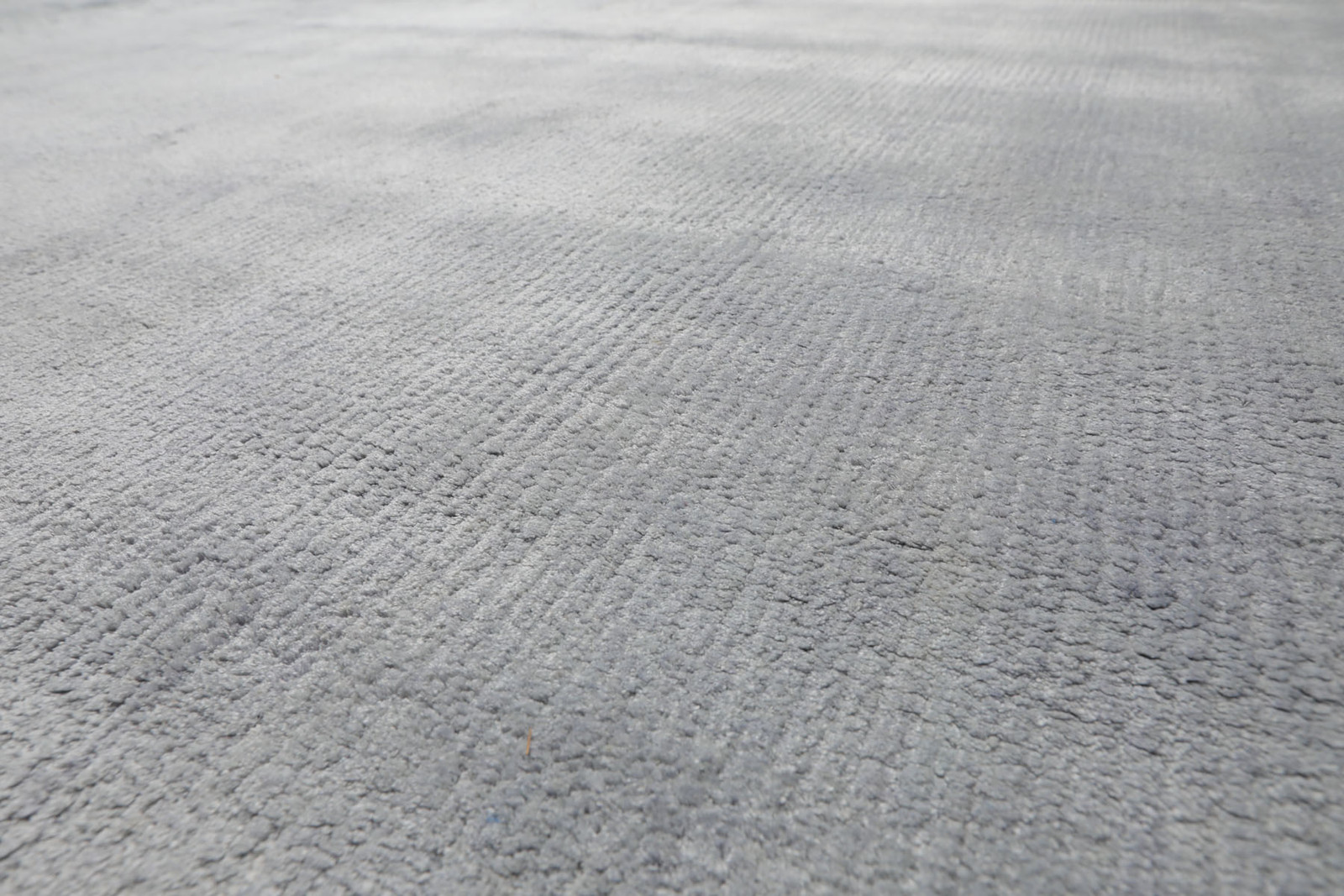 13’7”x18’5″ Gray Hand Knotted Modern Tibetan 100% silk Area Rug