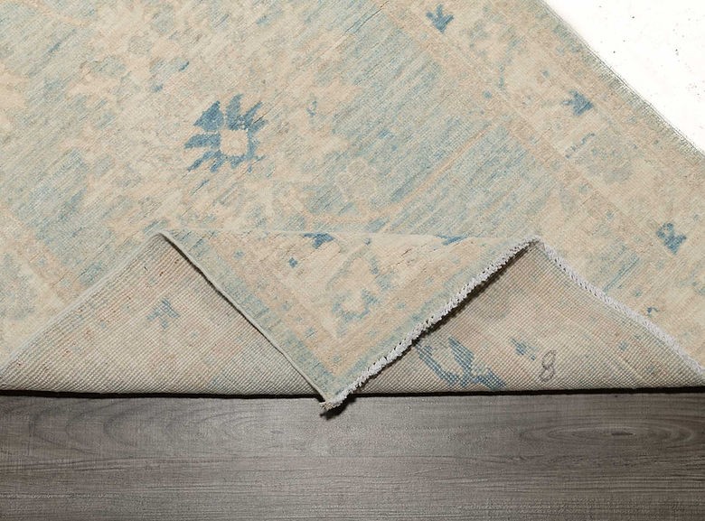 2.10 x 7.10 ft Hand Knotted Oushak Runner