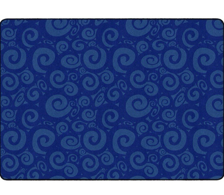 Flagship Swirl Tone on Tone Carpet for Children’s Classroom and Bedroom 6-8.4