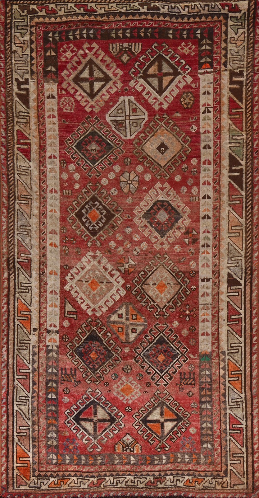 Vintage Tribal Geometric Lori Traditional Area Rug 4’x8′ Wool Hand-made Carpet