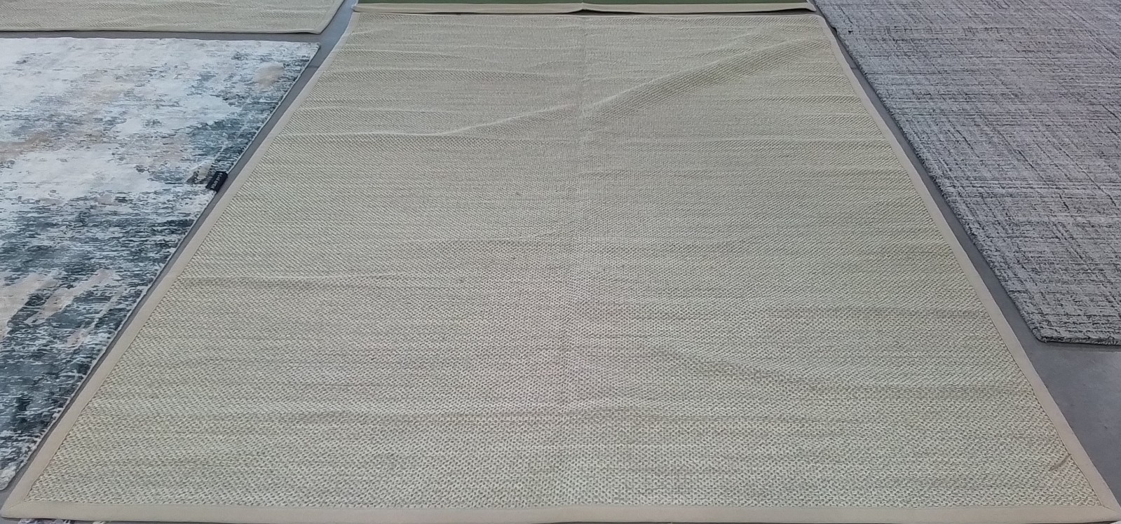 MARBLE / BEIGE 9′-0″ x 12′-0″ Back Stain Rug, Reduced Price 1172780877 NF143C-9