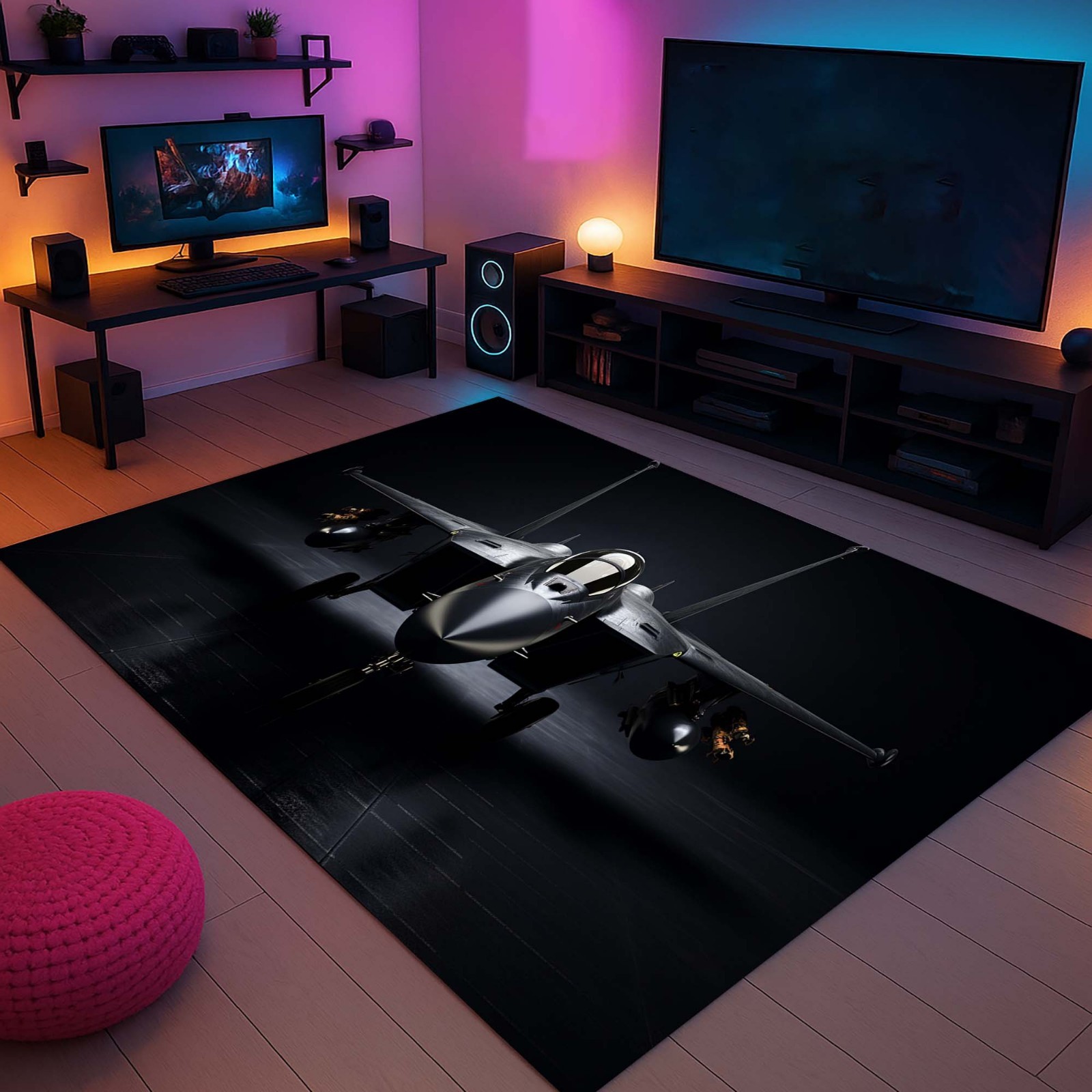 Fighter Jet Rug