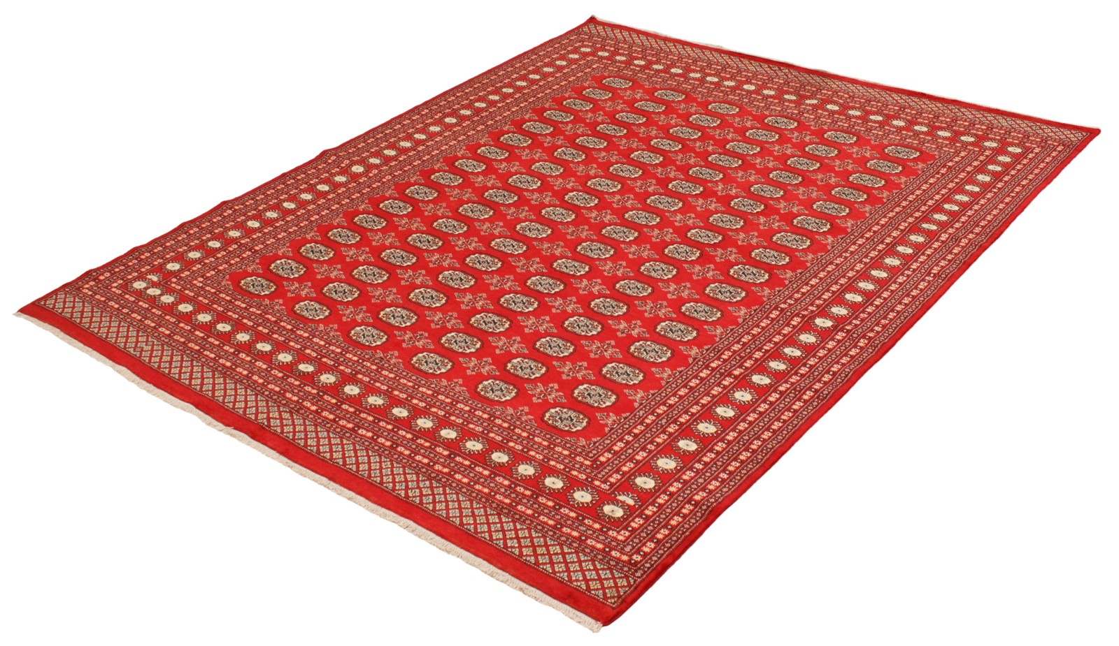 Traditional Hand-knotted Wool Oriental Carpet 8’1″ x 10’0″ Area Rug