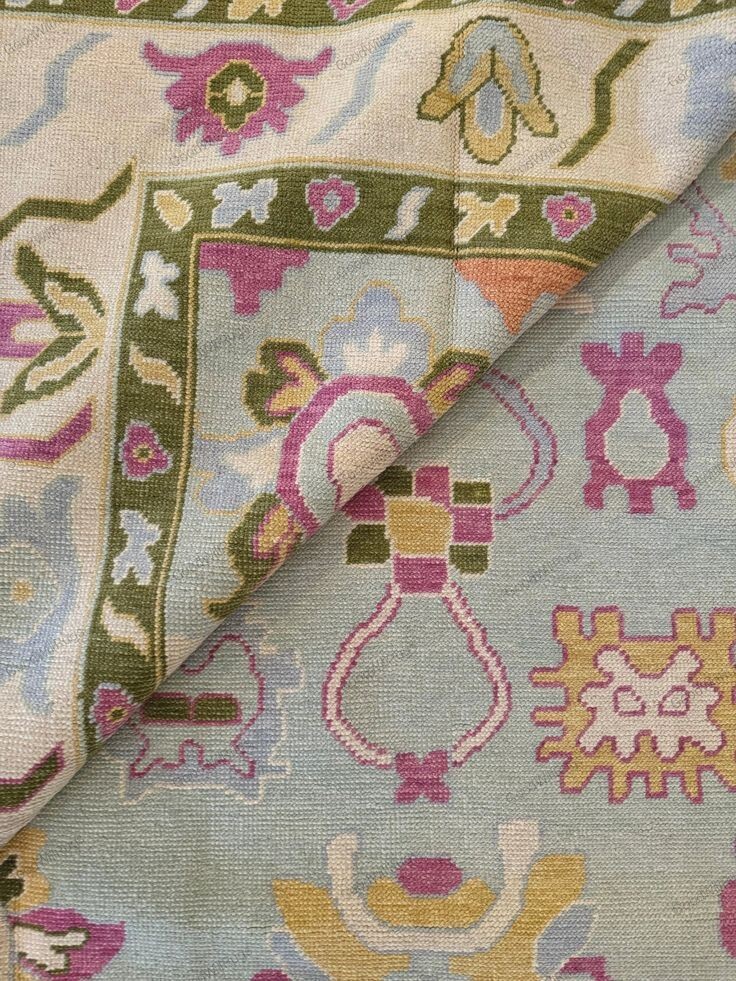 Etta Modern Oushak Rug Hand Knotted Oushak Rug 4×6, 5×8, 6×9, 8×10, 9×12, 10×14.