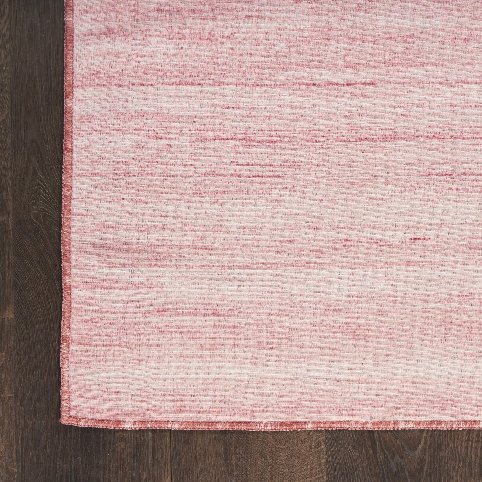 Nourison Home Washable Essentials Pink 92 X 12 Area Rug – Easy Clean Non