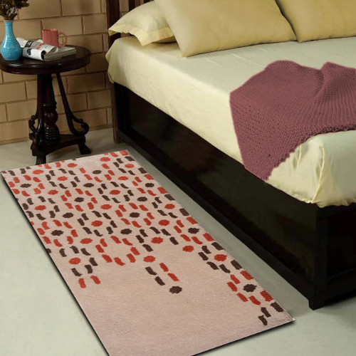 Rug wool Hand-tufted runner carpet & luxury Solid Color Hand Tufted Wool Runner