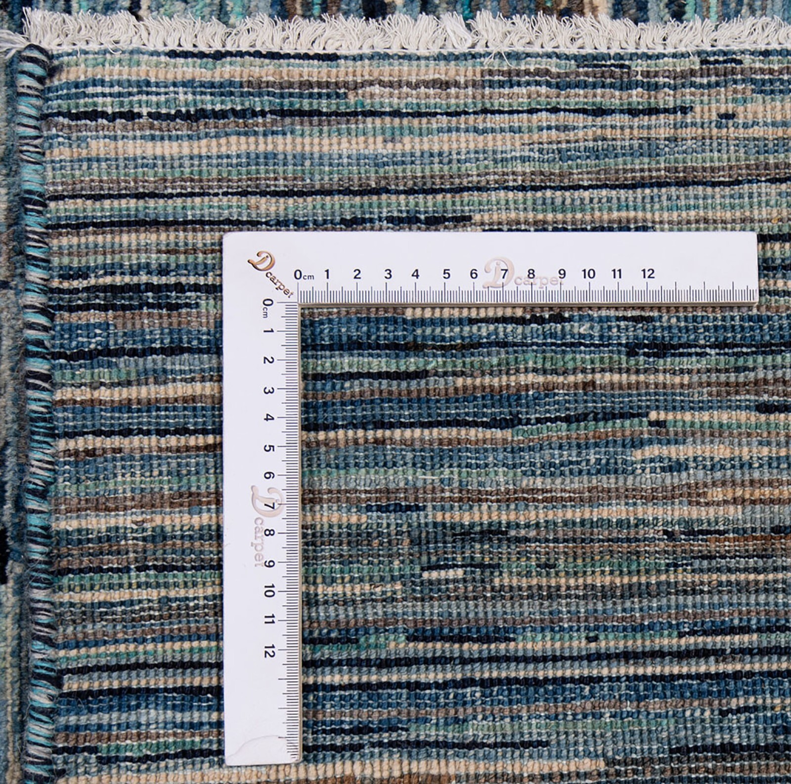 Ziegler 193×153 cm hand knotted oriental carpetfine carpet rug blue
