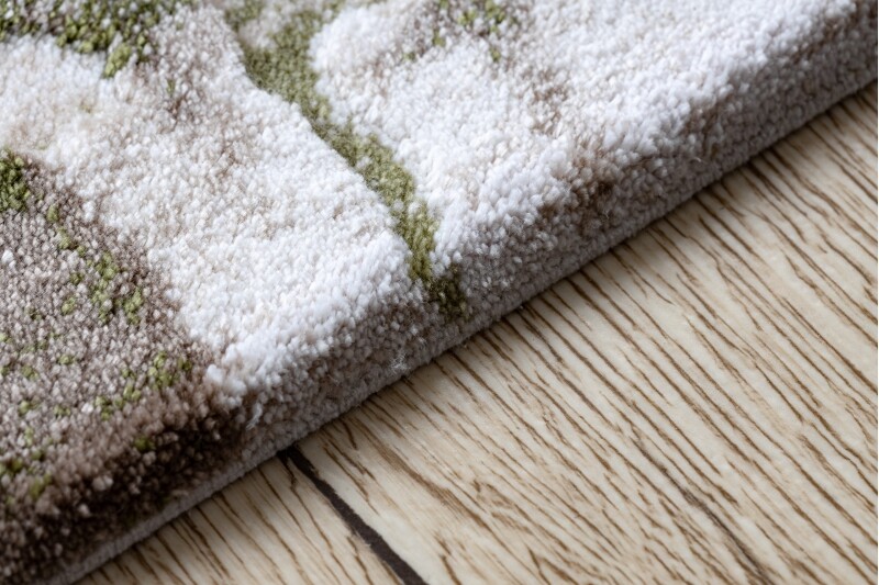 Modern Thick And Dense Woven Rugs ” Dizayn ” Acrylic 8843 Green Soft Exclusive