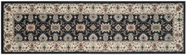 Long Runner Traditional Oriental Navy Blue Area Rug **FREE SHIPPING**
