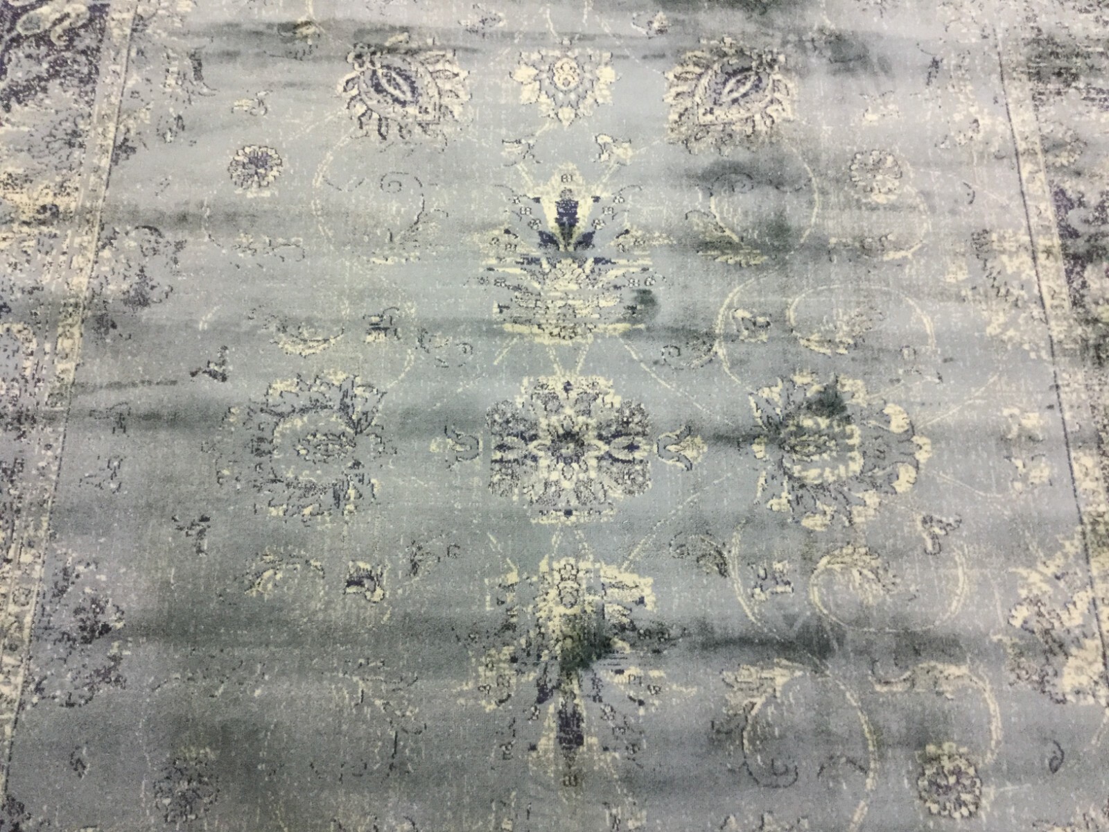 MULTI 5′-3″ X 7′-6″ Stained Rug, Reduced Price 1172639150 VTGB117-2220-5