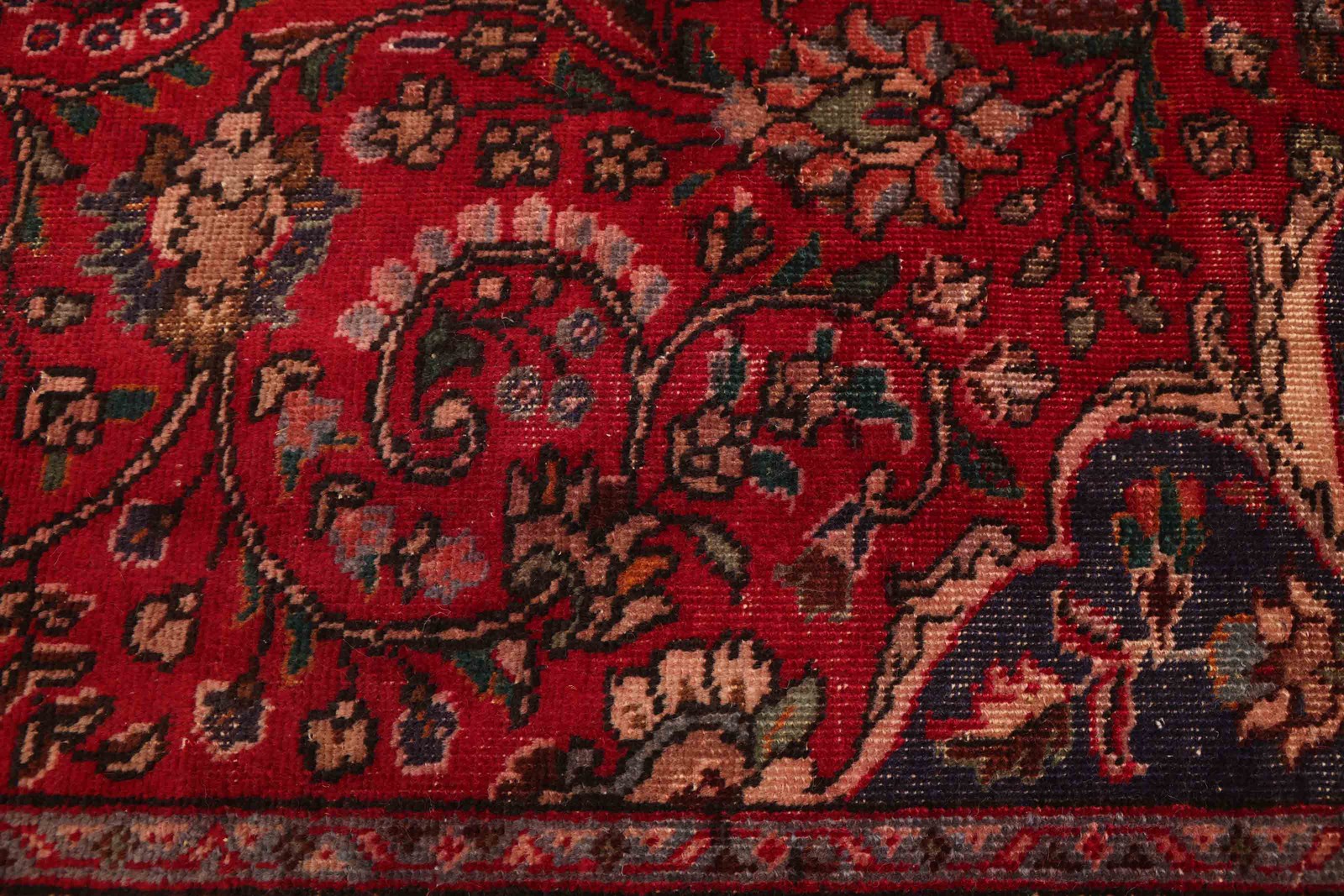Traditional Vintage Hand-Knotted Area Rug 8’2″ x 10’11” Oriental Wool Carpet