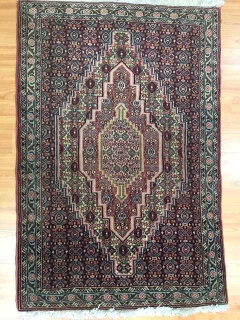 2’4″ x 3’6″ Kurdish Oriental Rug – 100% Wool – Full Pile – Hand Made