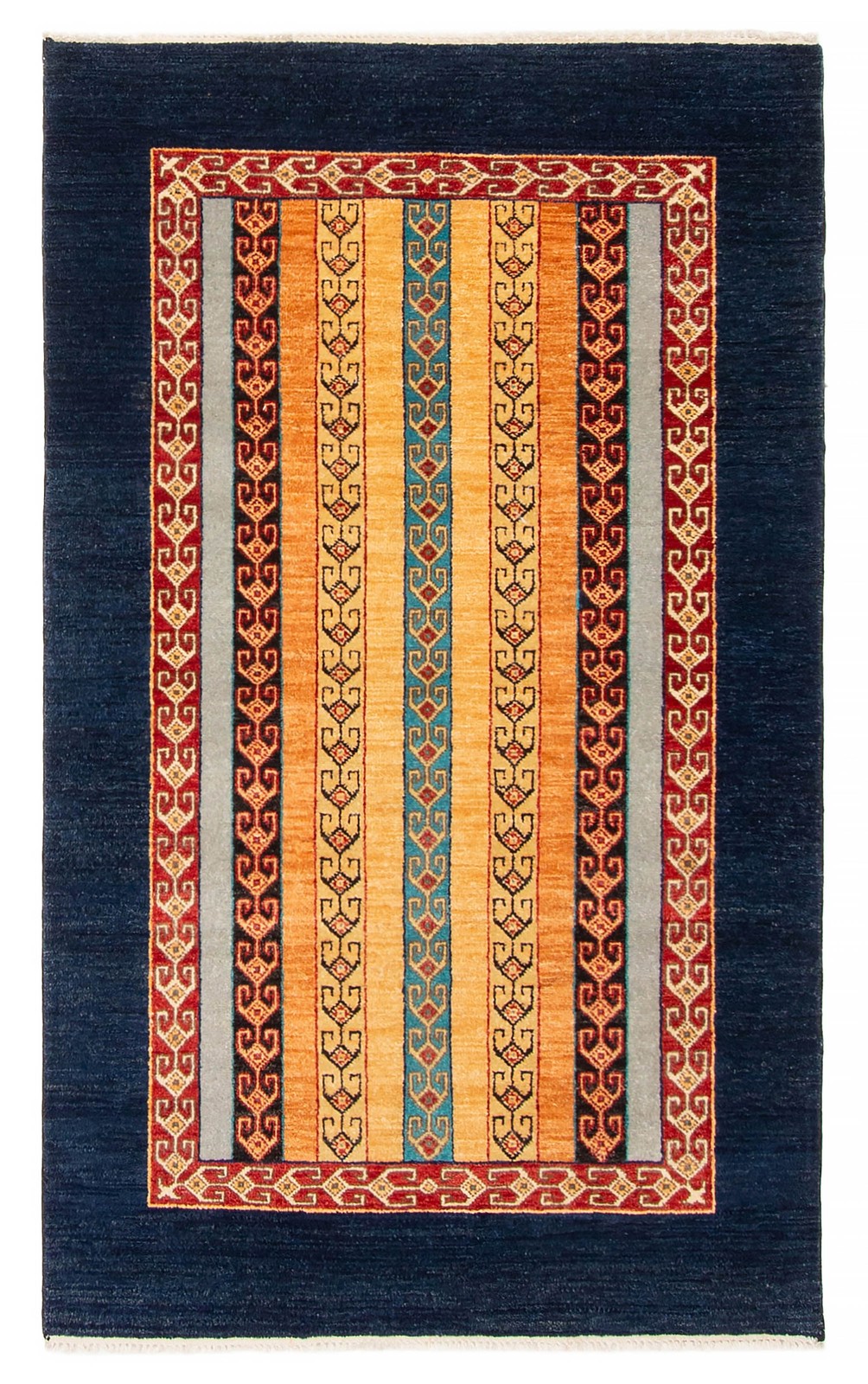 Hand Knotted Area Rug 3’0″ x 5’0″ Traditional Oriental Wool Carpet
