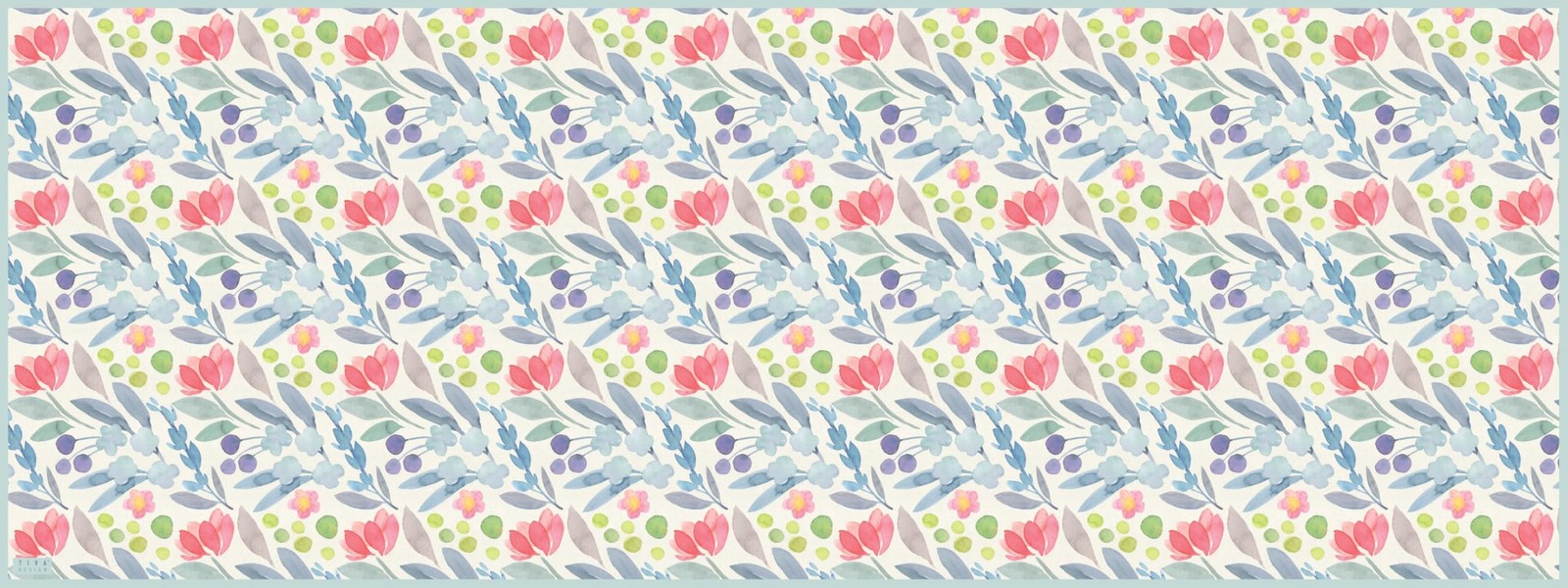 IRI-GIRI Vinyl Kitchen Floor Mat Decorative Linoleum PVC Rug Runner Tile Floo…
