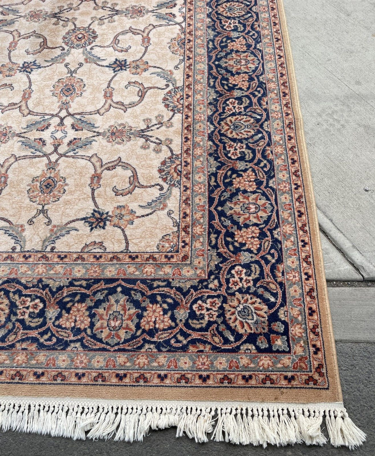 Royal Couristan Kashimar Collection 8’2 X 10’2″ Wool Area Rug Antique Belgium