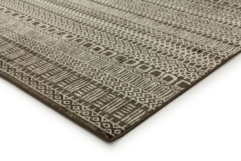 Royal Palace Black Silky Area Rug Traditional Bed& Living Room Carpet Floor Mat