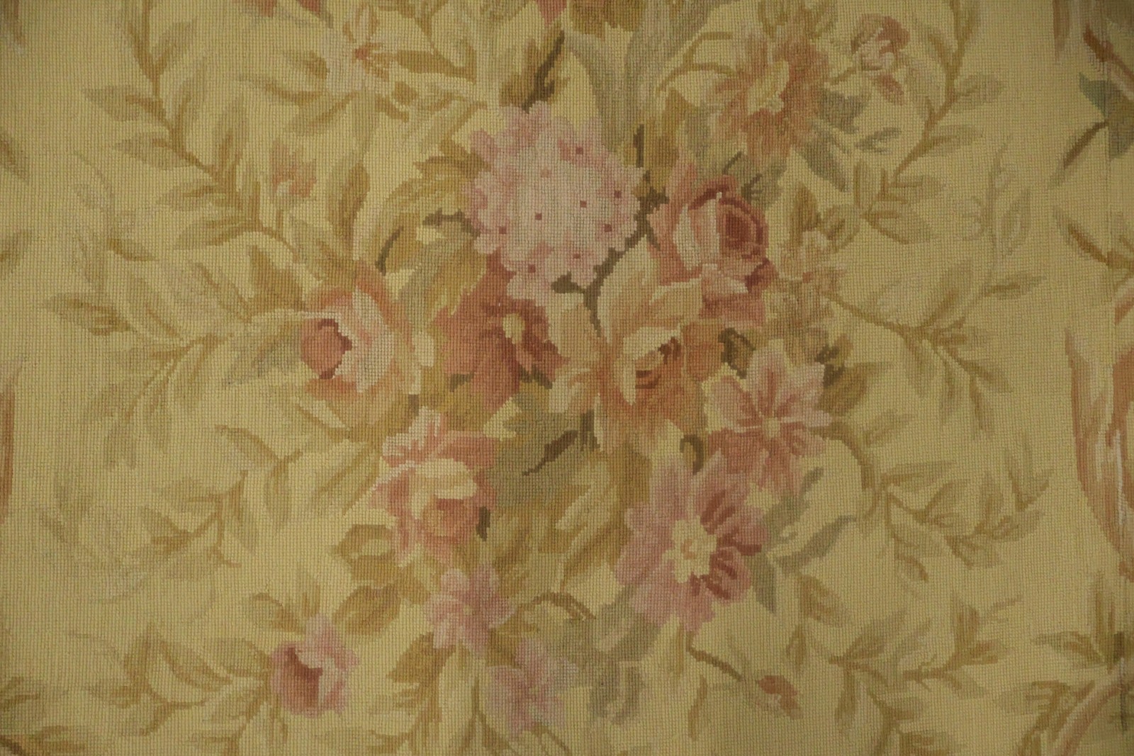 Chinese Aubusson Tapestry Area Rug 9×12 Living Room Needle-Point Oriental Carpet