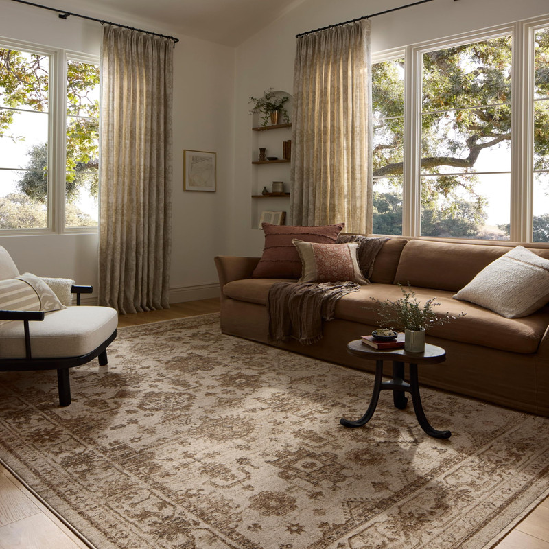 Loloi Haywood Collection Hyd-04 Ivory/Taupe 3-6 X 5-7 Accent Rug